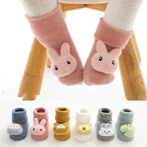 Baby tube socks non-slip