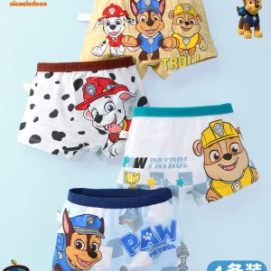 4PCS/SET Genuine Paw Patrol Underwear